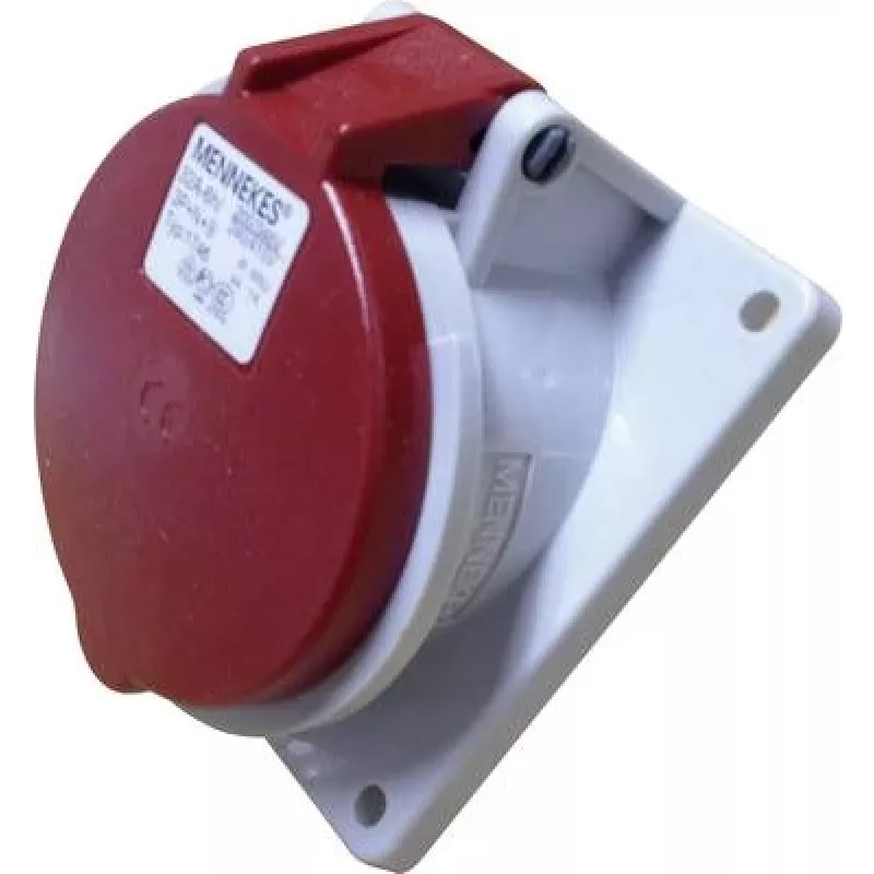 MENNEKES 1746 CEE Panel-Mount Socket TwinContact 32 A 5p Red (1746)