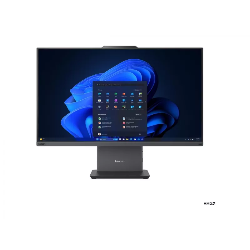 „Viskas viename“ kompiuteris „Lenovo ThinkCentre neo 55a 24 Gen 6 Touch“ su 23,8 col. „Full HD“, AMD „Ryzen 5 220“, 16 GB RAM, 512 GB SSD, „AMD Radeon 740M“, „Windows 11 Pro“, angliška klaviatūra, „Luna Pilka“, 3 m. garantija