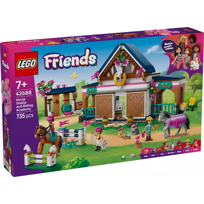 Blocks Friends 42688 Horse Stable and Riding Academy