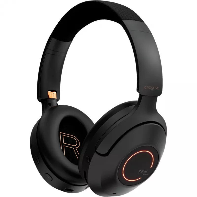 Creative 51EF1040AA000 Zen Hybrid Pro ausinės ant ausų Bluetooth juodos