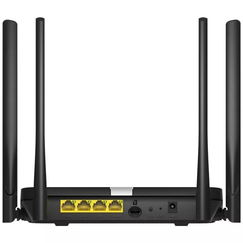 Cudy LT500 belaidis maršrutizatorius Fast Ethernet Dual-band (2,4 GHz / 5 GHz) 4G juodas