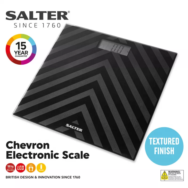 Vonios svarstyklės Salter SA00287 BACFEU16 Chevron Two Tone
