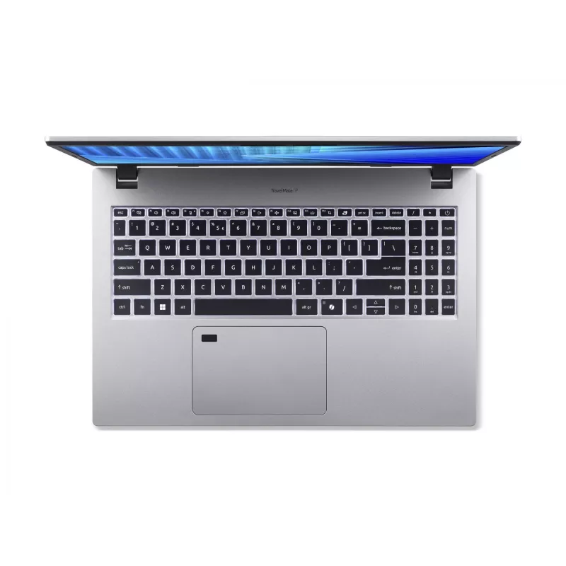 Nešiojamas kompiuteris Acer TravelMate P2 TMP215-55-G2 Intel Core Ultra 7 255U, 15.6 colio FHD, 32 GB DDR5, 1 TB SSD, Windows 11 Pro, sidabrinis