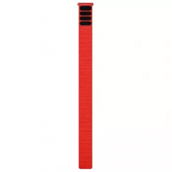 Garmin UltraFit laikrodžio dirželis 22 mm nailoninis ugniaspalvis raudonas (010-13306-12)
