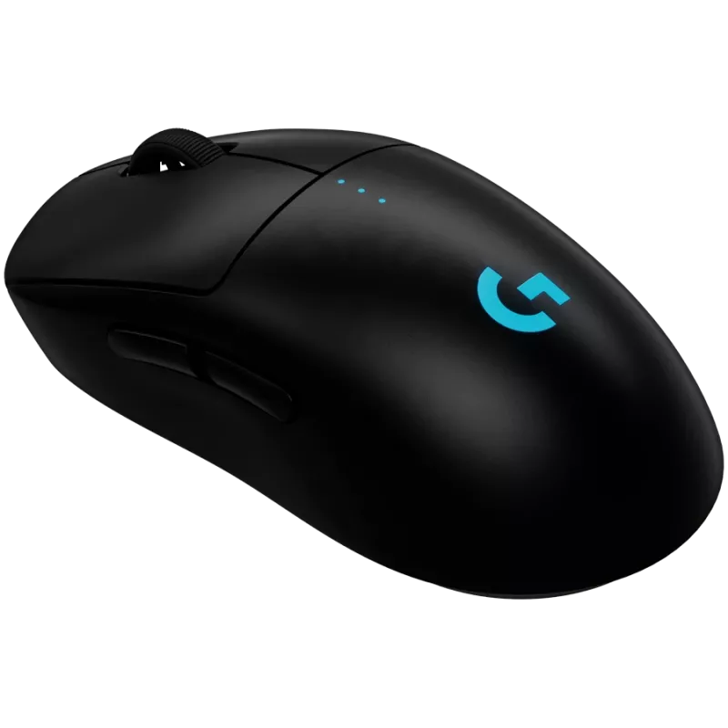 Žaidimų pelė Logitech G PRO 2 LIGHTSPEED RF Wireless, HERO 2 jutiklis, 32000 DPI, 1 ms, 8 mygtukai, abiem rankoms tinkama, 95 h baterija