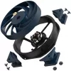 Aušintuvas Cooler Master Mobius 120 OC 12 cm Juodas 3 Greičiai 3200 RPM