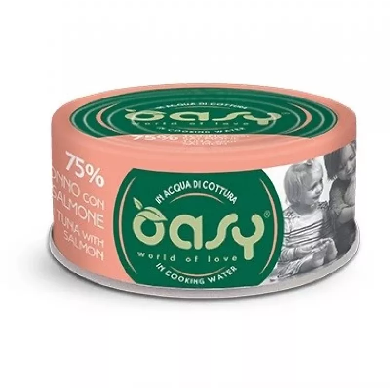 Oasy More Love tunas su lašiša 70 g