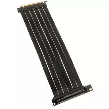 Kolink PCI Express 5.0 x16 į x16 pakėlimo kabelis, 90 laipsnių, juodas – 30 cm