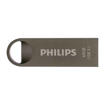 Philips Moon edition 3.1 USB atmintukas 64 GB USB Type-A 3.2 Gen 1 (3.1 Gen 1) Pilka