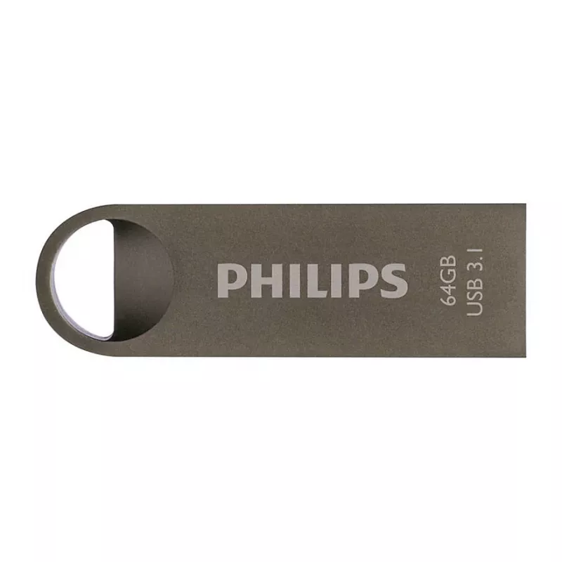 Philips Moon edition 3.1 USB atmintukas 64 GB USB Type-A 3.2 Gen 1 (3.1 Gen 1) Pilka