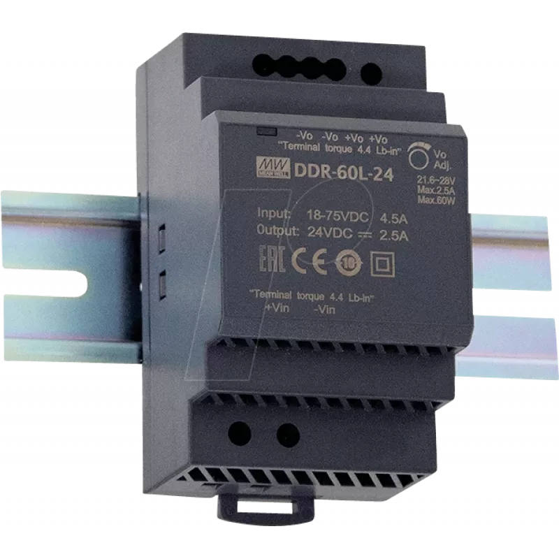 Maitinimo adapteris MEAN WELL DDR-60G-12