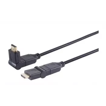 Microconnect HDMI didelės spartos kabelis, 3m, 3 m, HDMI A tipo (standartinis), HDMI A tipo (standartinis), 3840 x 2160 pikselių, 3D, juodas