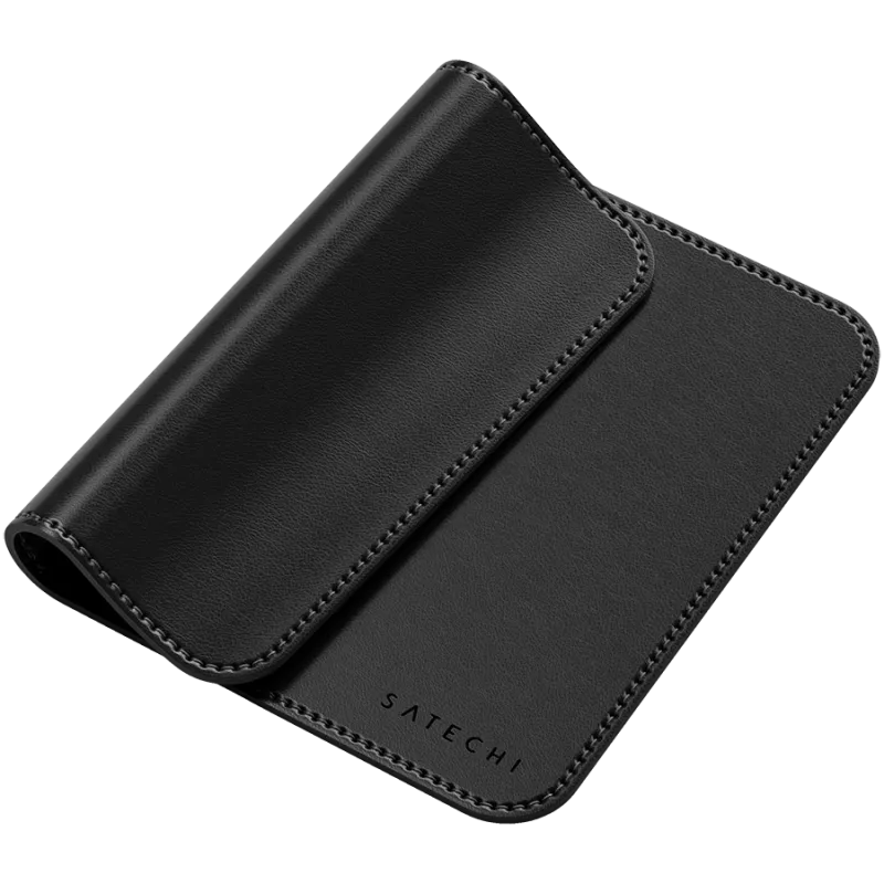 Satechi Premium pelė Pad - Vegan Leather pelė Pad (Juoda)