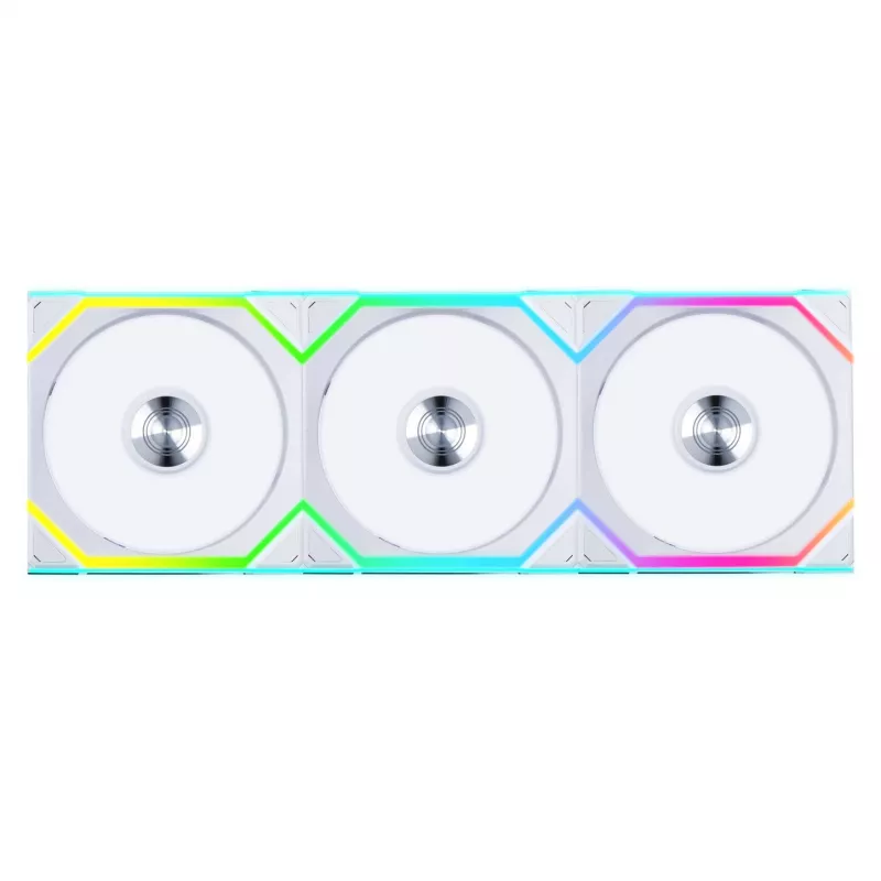 Lian Li UNI FAN SL Wireless 120 ARGB Reverse Blade Balta 3 vnt. pakuotė