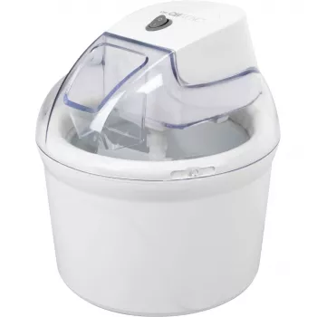 ledų aparatas ICM 3764, ledų aparatas baltas, skirtas 1.500 ml ledų, 12 vatų