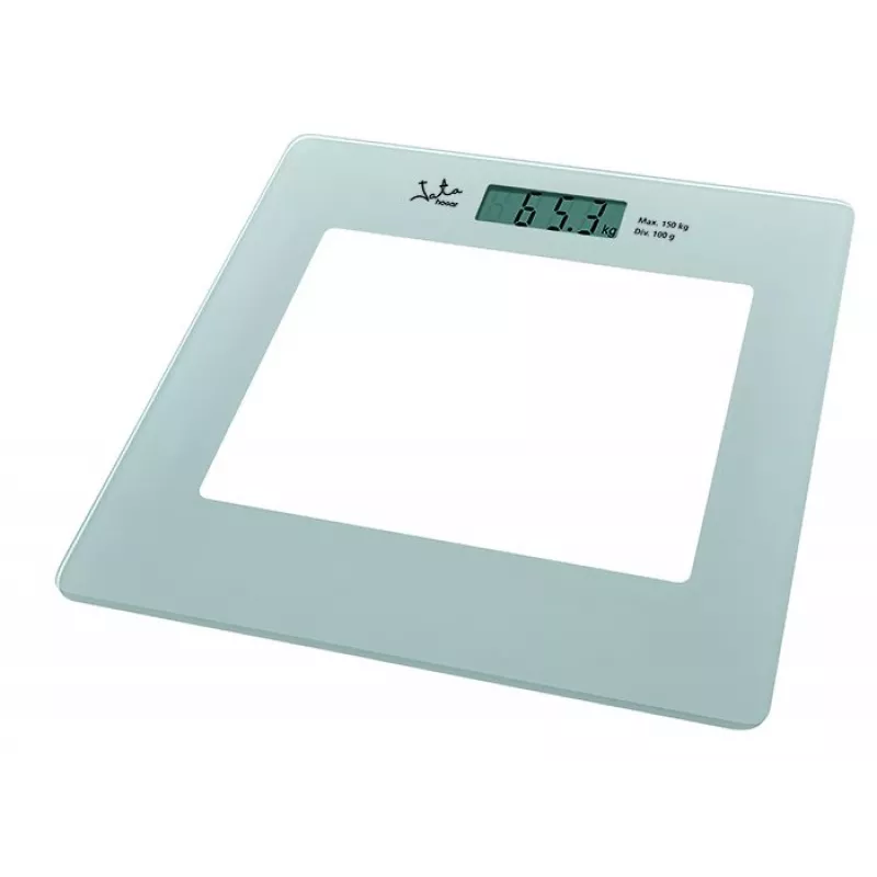 Elektroninė asmeninė svarstyklė JATA 290 Square Sidabrinė