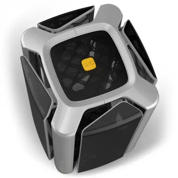 Kompiuterio korpusas Geometric Future M2 THE ARK Case TG - pilkas
