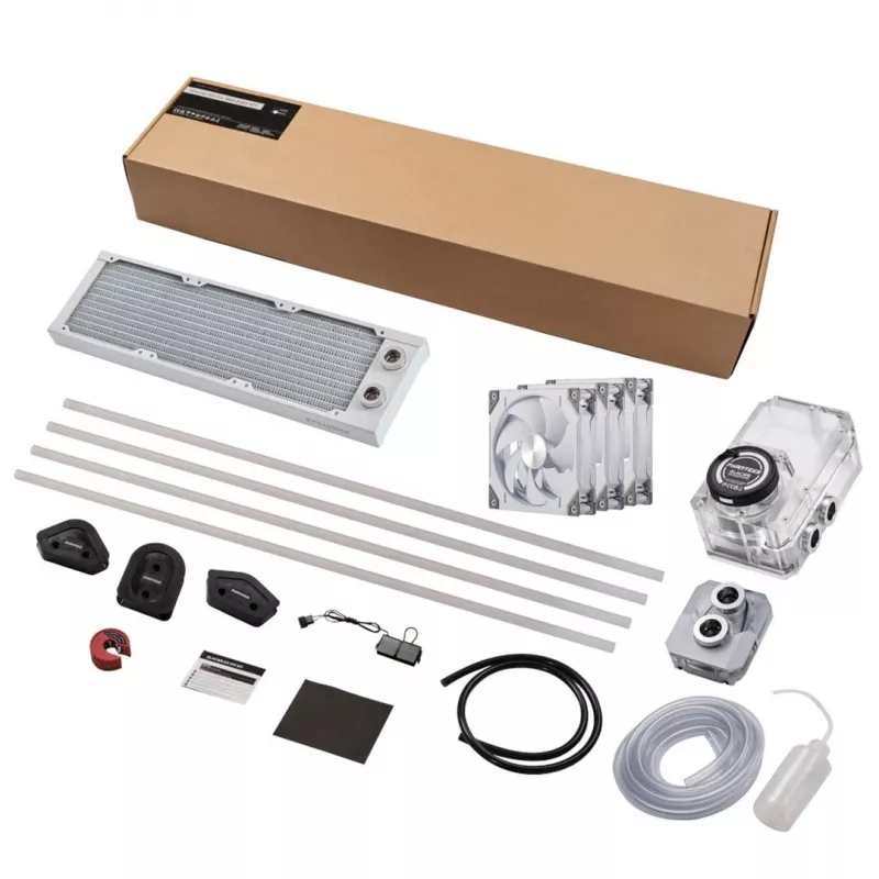 PHANTEKS Glacier EZ-Fit 360 D30-KIT, vandens aušinimo rinkinys - balta