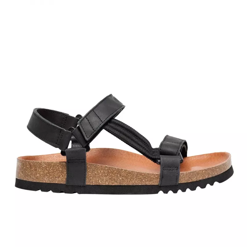 Sandals Scholl Unisex Heaven Juoda Brown Leather EVA Size 45 — Brown, EVA outsole, Leather insole