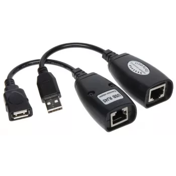 Genway USB-EX-50 sąsajos šakotuvas USB 2.0 juodas