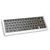 Ducky Outlaw 65 klaviatūra universali USB sidabrinė mechaninė RGB LED