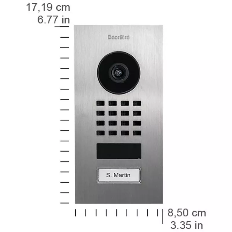 Video durų skambučio sistema DoorBird D1101V