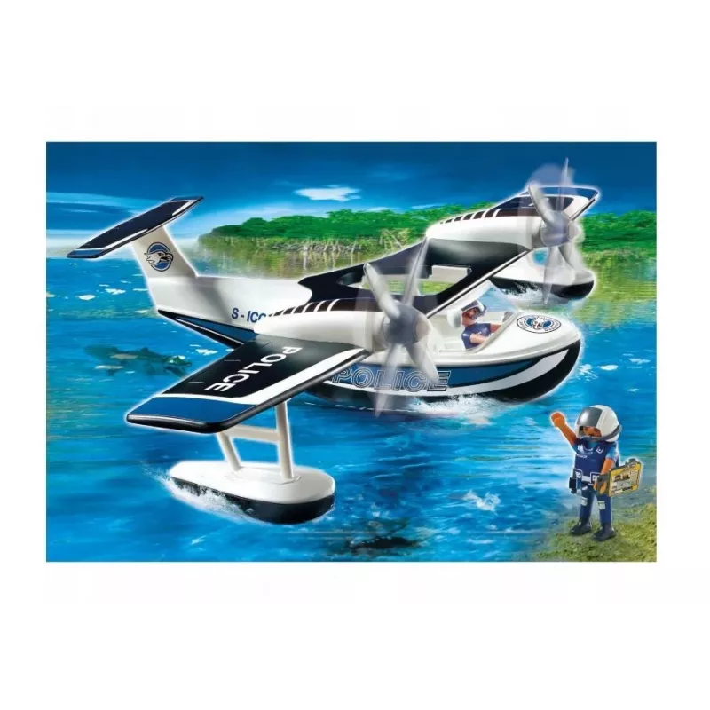 Figūrėlių rinkinys City Action 4445 Police Seaplane