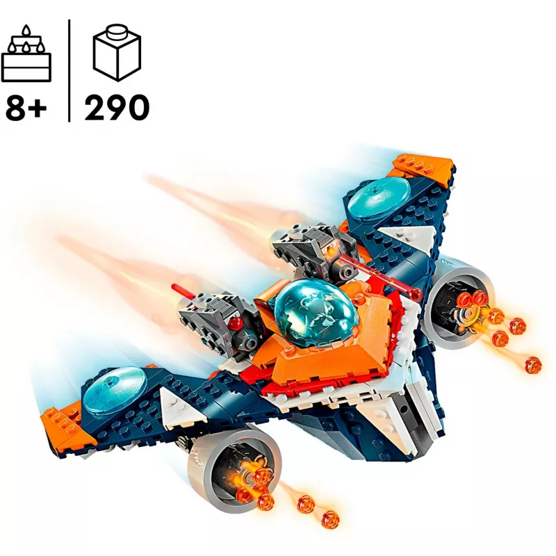 Konstruktorius LEGO Marvel Super Heroes Raketos Erdvėlaivis 76278 — Raketos ir Ronano rinkinys