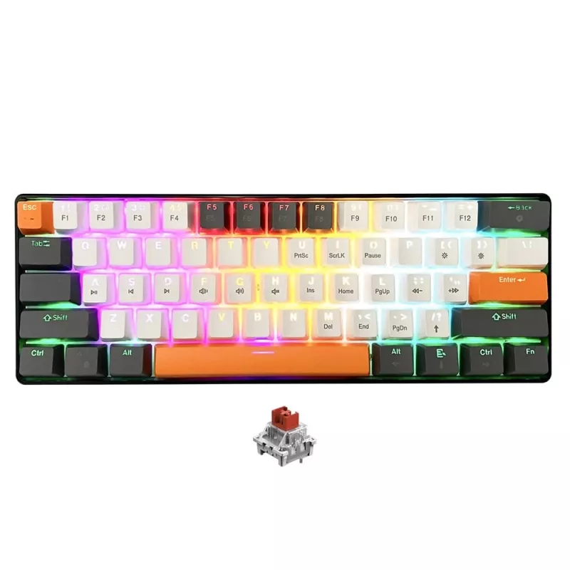 MEDIA-TECH MECHANICAL klaviatūra 60% MT1258