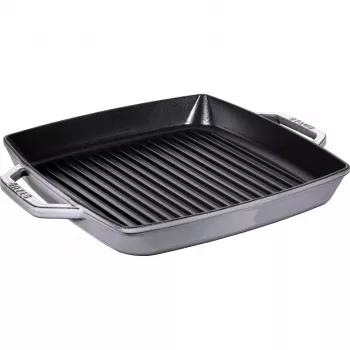 Grill Pan Staub 40511-785-0 33 cm Induction Graphite Pilka