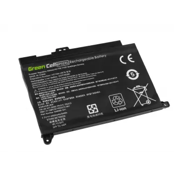 Baterija Green Cell HP150 — Ličio polimeras 4500 mAh, HP Pavilion 15-AU / 15-AW serijai, juoda
