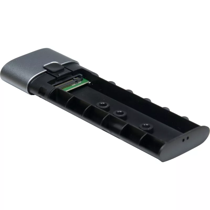 HDD korpusas Inter-Tech GD-MS013 Mėlynas M.2 PCI Express 10 Gbit/s