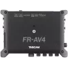 Nešiojamasis garso įrašymo įrenginys Tascam FR-AV4 — 6 kanalų, 4 XLR kombinuotos jungtys + 2x 3,5 mm, 24/32 bitų, 48/96/192 kHz, MicroSD iki 512 GB, USB-C, PD