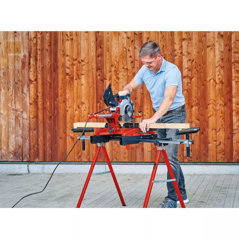 Einhell MSS 1608 pjūklo stovas 4 kojos Juoda Raudona Maksimali keliamoji galia 80 kg