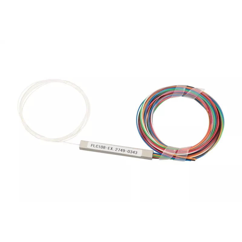 Optinis PLC skirstytuvas 1:8 Extralink 900 µm skaidula, be jungties