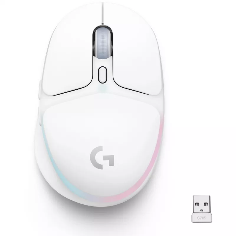 „Logitech G G705“ belaidė žaidimų pelė, RF belaidis ryšys + „Bluetooth“