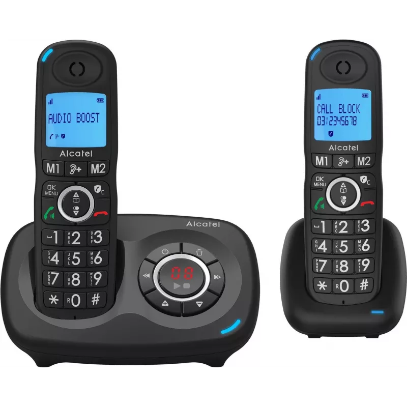 Alcatel XL595B Voice Duo juoda (ATLD1422764)