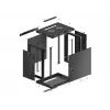 Prie sienos montuojamas stovas Lanberg WF01-6412-00B