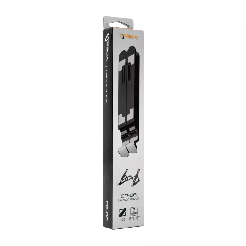 Nešiojamojo kompiuterio aušinimo padėklas SBOX CP-08 su 4 ventiliatoriais, maitinamas per USB