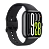 Išmanusis laikrodis „Xiaomi Watch 5“ stačiakampis, 2,07 colio AMOLED ekranas, juodas korpusas, juodas TPU dirželis, 47,5 mm, 5 ATM