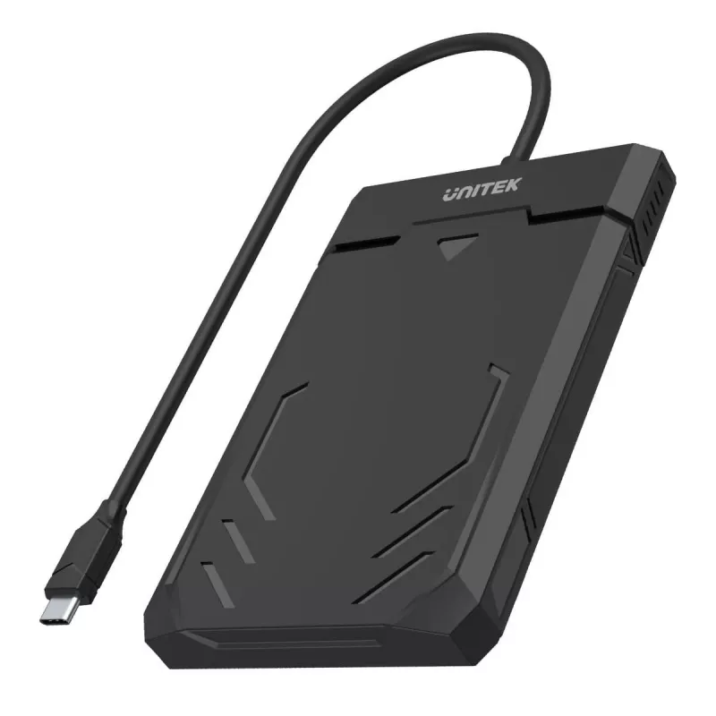 Unitek Y-3036A - DiskGuard Raiden 2.5 USB-C į SATA III 2,5 colio HDD/SSD kietojo disko korpusas