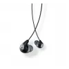 Shure SE112-GR laidinės ausinės į ausį, skirtos skambučiams/muzikai, juodos, pilkos
