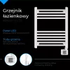 LED elektrinis vonios radiatorius | AD 7823 | Radiatorius | 400 W | Balta | IP24