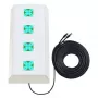 5G / LTE / CBRS 2x2MIMO antena, 1.7-3.8 GHz, 2x 14 dBi