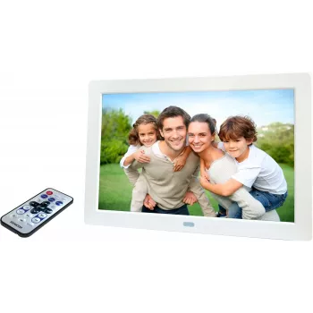 Skaitmeninis nuotraukų rėmelis SENCOR SDF 874 WH — 8 colių IPS, 1280 x 800, balta