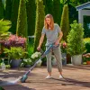 akumuliatorinis universalus valytuvas AquaBrush Patio 18V P4A solo, kietų grindų valiklis Pilka/turkio, be akumuliatoriaus ir įkroviklio, POWER FOR ALL ALLIANCE