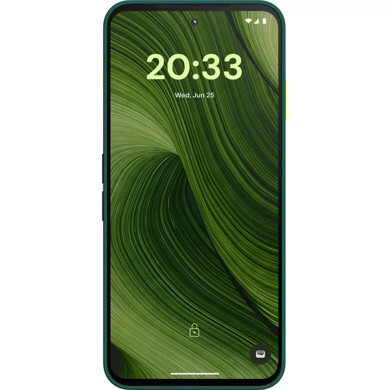 „Fairphone The“ (6 karta) 16 cm (6,31 inch) dviejų SIM kortelių „Android 15“ 5G USB Type-C 8 GB 256 GB 4415 mAh žalia