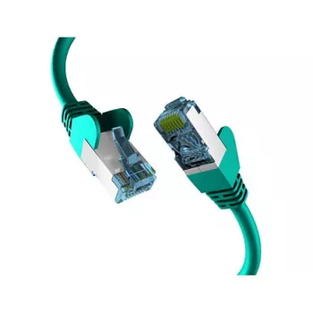 EFB-Elektronik RJ45 komutacinis kabelis su Cat.7 neapdorotu kabeliu, žalias, 1 m, S/FTP PIMF tinklo laidas, LAN, DSL, gamintojas: EFB Elektronik (EC020200193)
