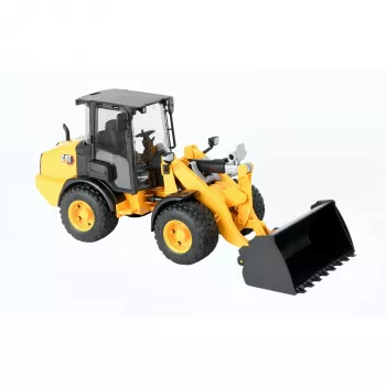 Kompaktiškas lankstus ratinis krautuvas BRUDER BR-02485 1:16 mastelio modelis, metalinis žaidimų automobilis
