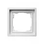 Sieninė plokštė / jungiklio dangtelis Gira 0211112, be varžtų, balta, 83,3×83,3 mm, 10,6 mm storio